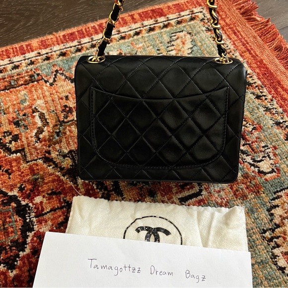 SOLD** Chanel Classic Vintage Mini Square Flap Bag - Picture 4 of 10